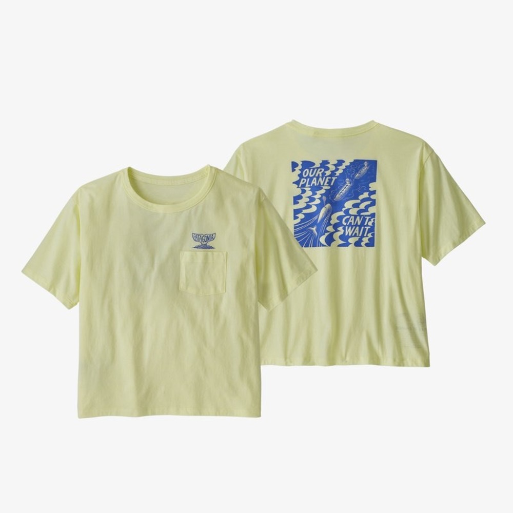 Women's Our Planet Can’t Wait ROC Pilot Easy-Cut Pocket Tee